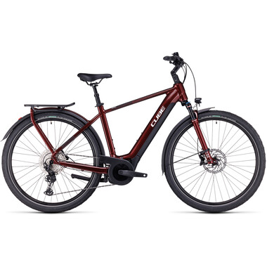 Bicicleta de senderismo eléctrica CUBE TOURING HYBRID EXC 500 DIAMANT Rojo 2023 0